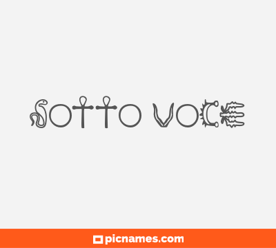 Sotto Voce